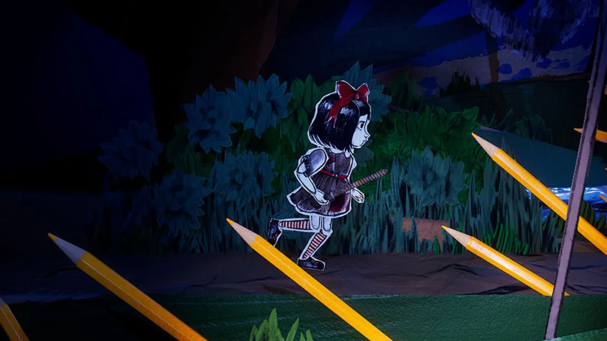 Cutout fabrique son horreur avec du carton, des bras volés et des instruments cassés